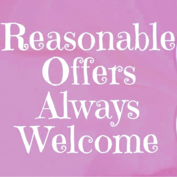 Reasonable offers welcome….keep in mind Poshmark gets 20% of the agreed price. - Picture 2 of 2